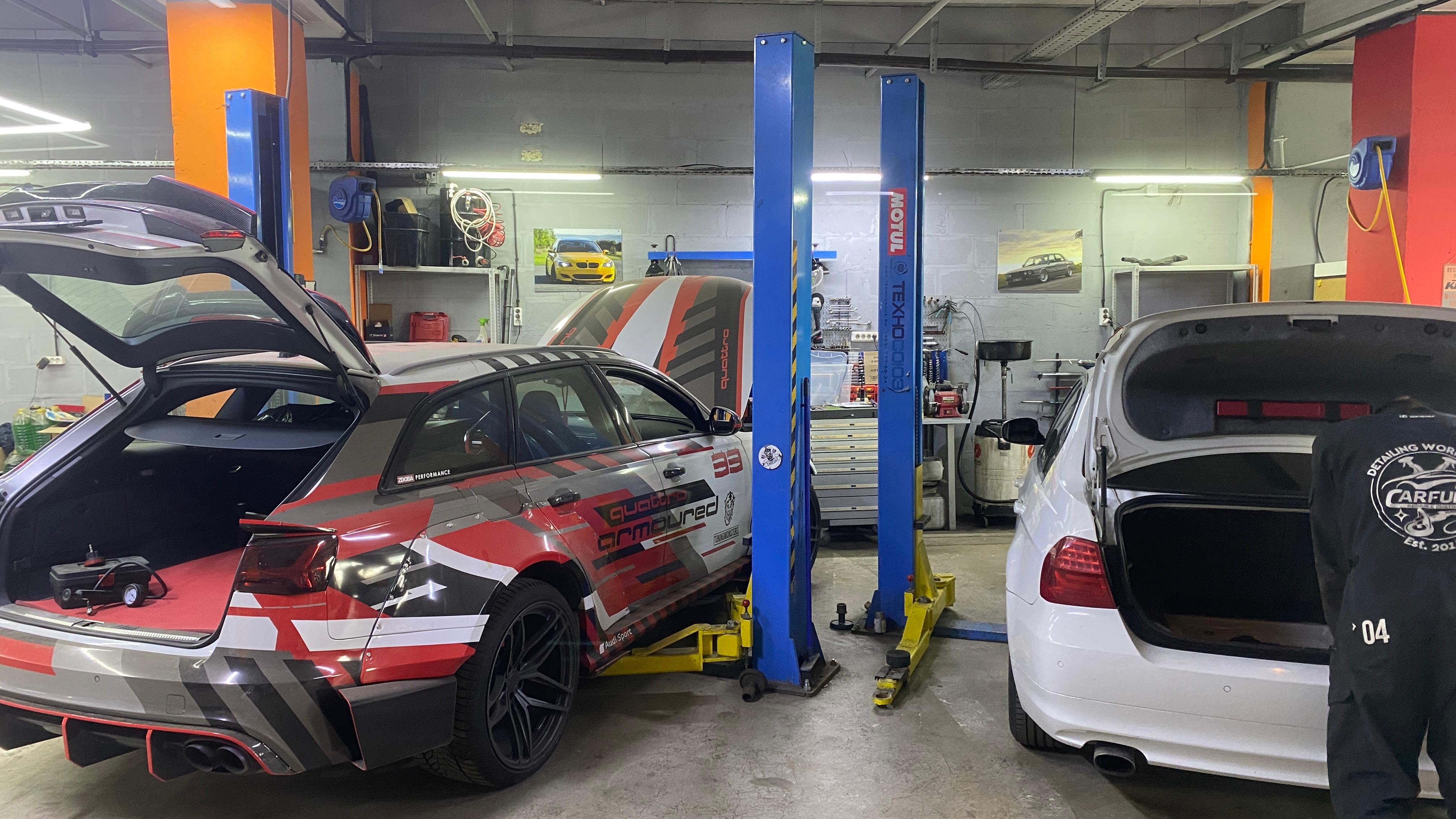 Автомастерские