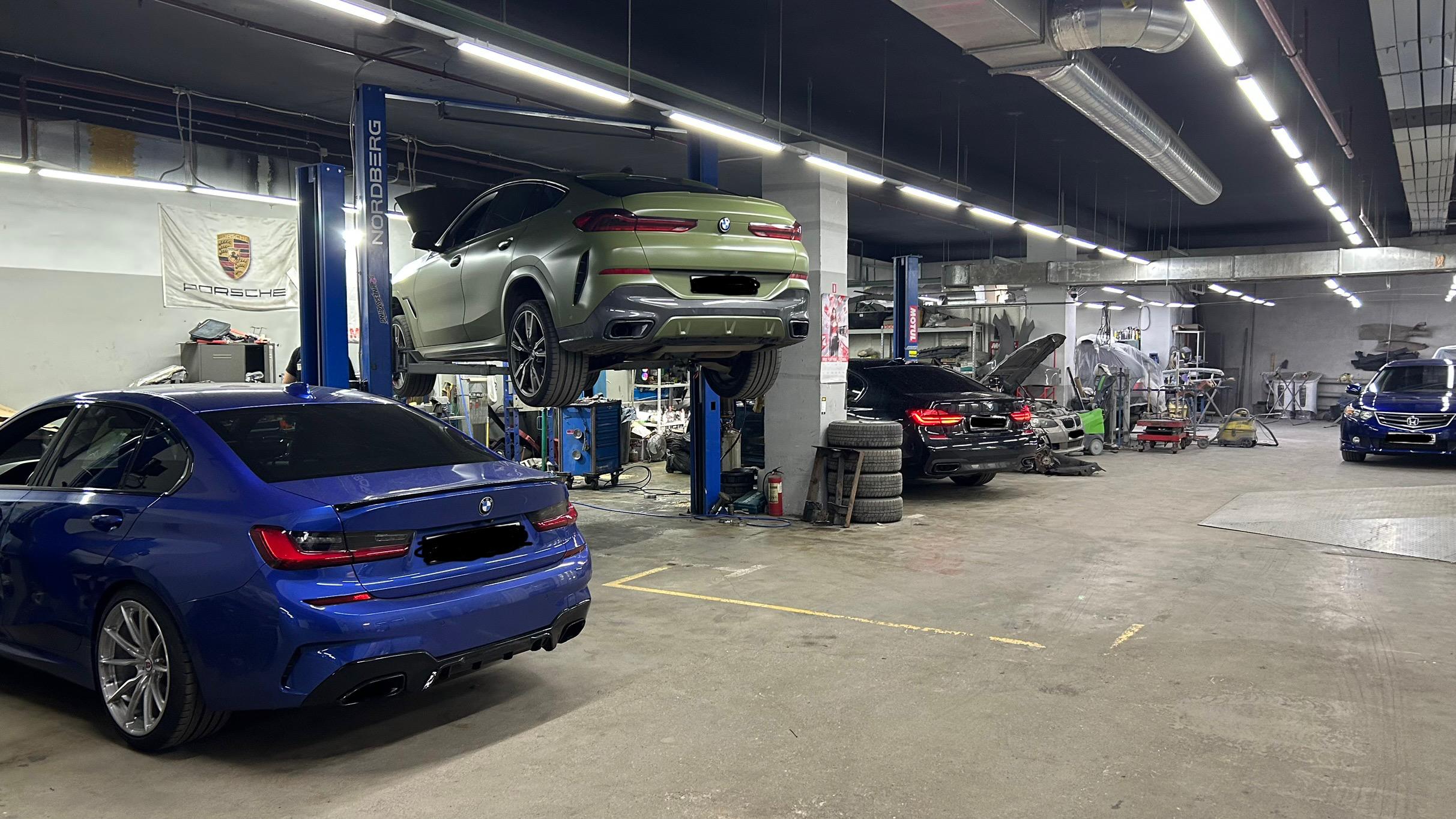 Автомастерские