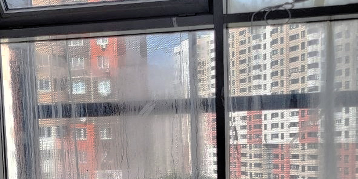 Панорамное остекление, пятый этаж
